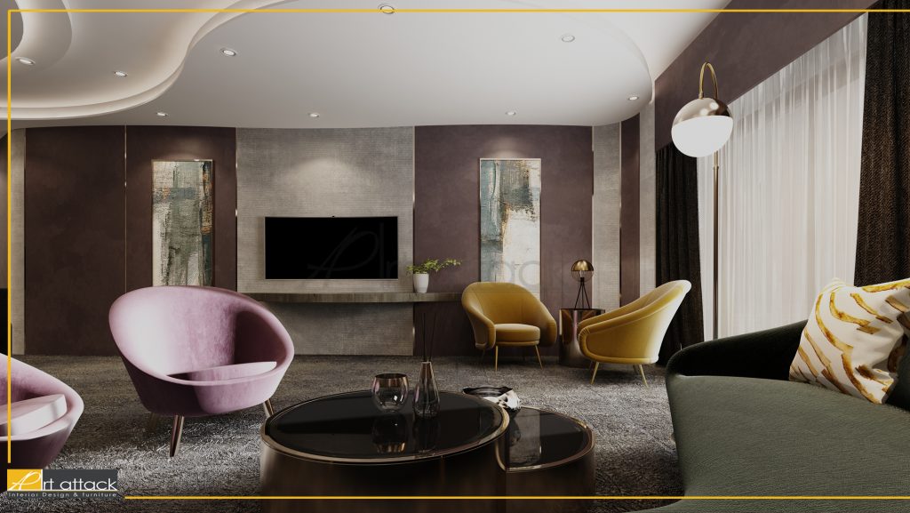 تشطيب مودرن:لشقة المقطم