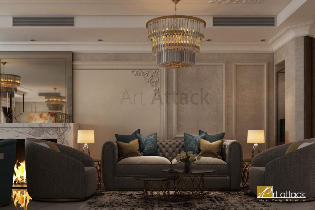 تشطيب كلاسيك: لشقة سبا_باشا