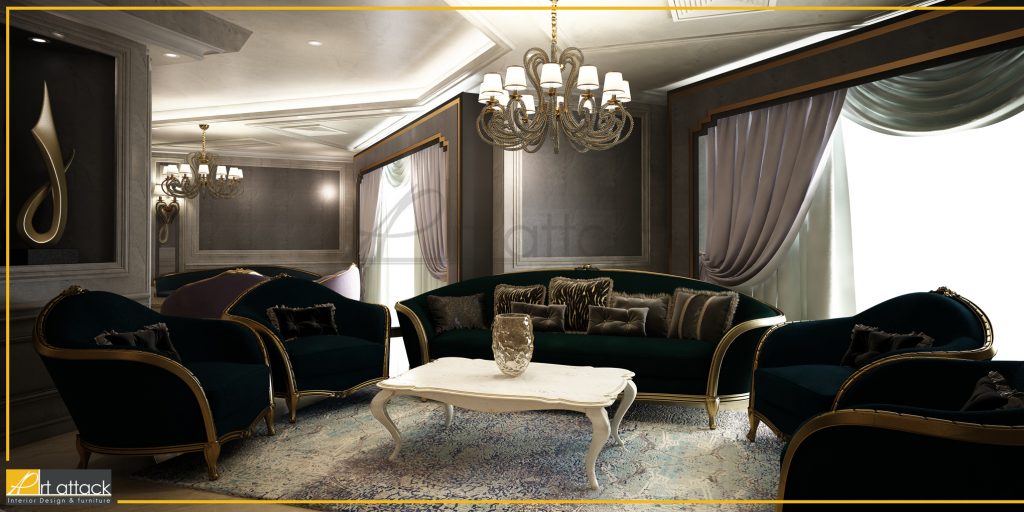 تشطيب كلاسيك:لشقة حلوان