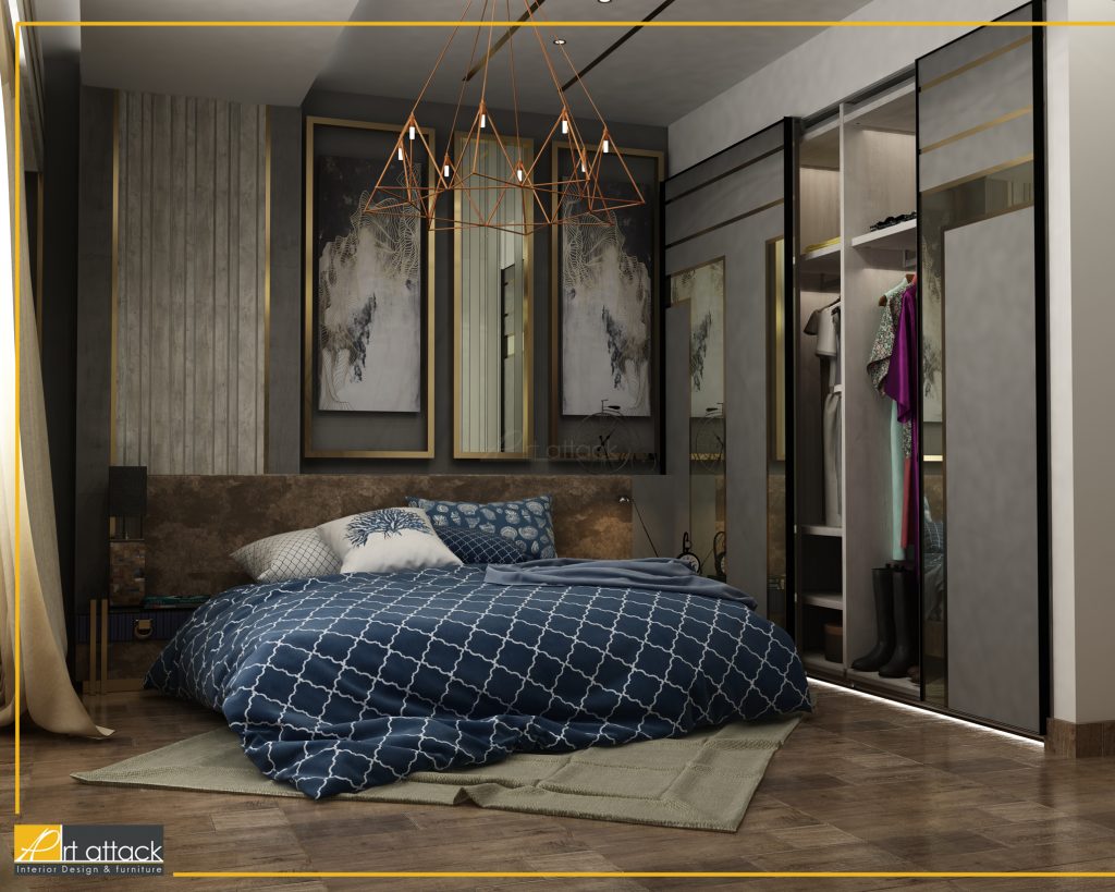 تشطيب مودرن:شقة السودان