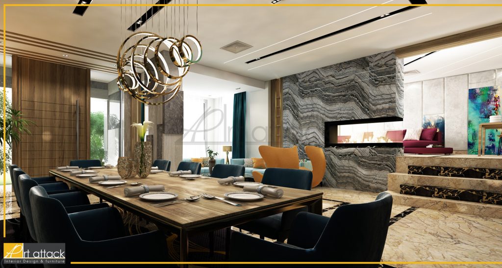 تشطيب مودرن:لفيلا الهرم