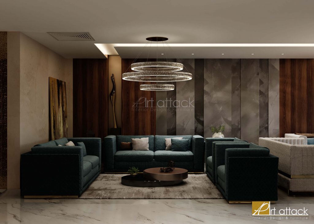 ديكور مودرن لشقة سموحة